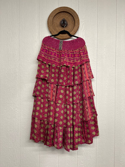 RETAIL Rasgulla Sari Venus Ruffle Maxi 1125 193