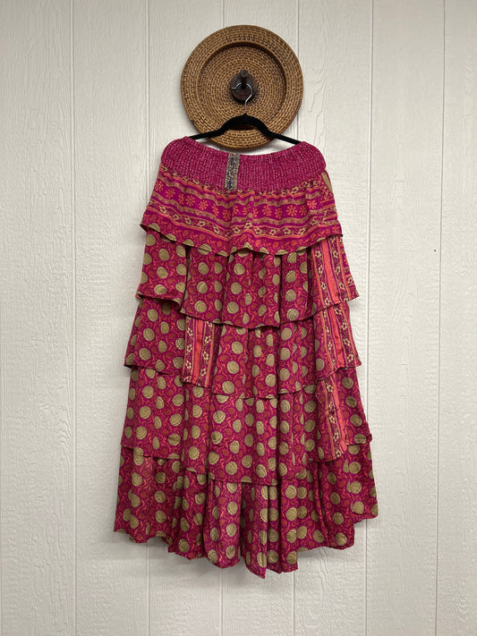 RETAIL Rasgulla Sari Venus Ruffle Maxi 1125 193