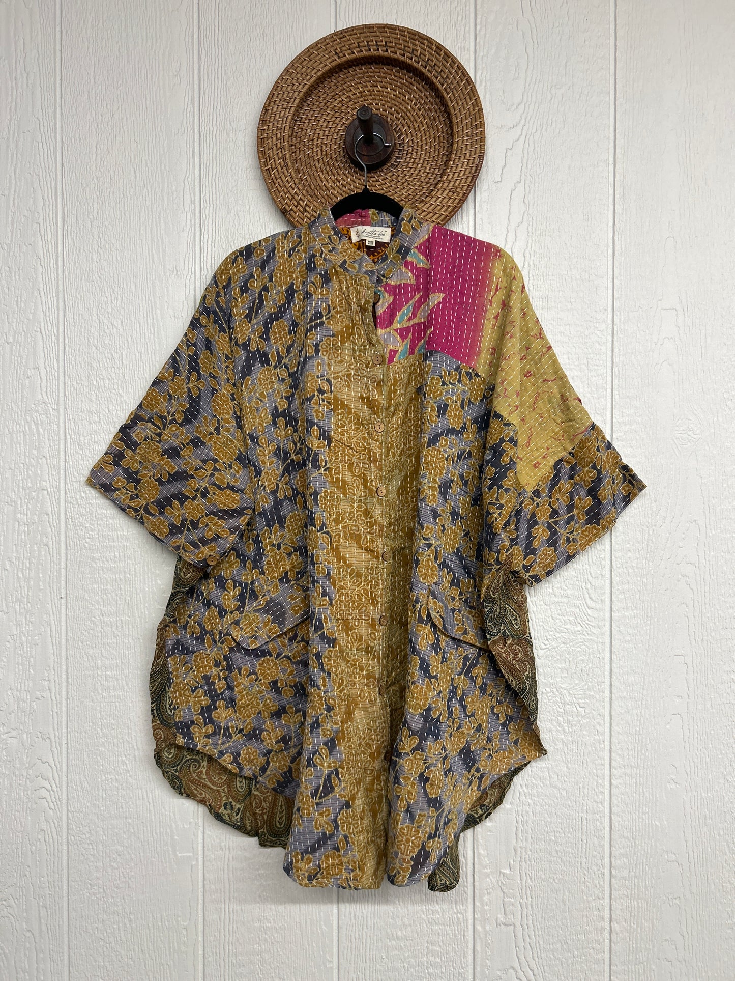 Pareo Kantha Free To Be Button-Down 0426 070