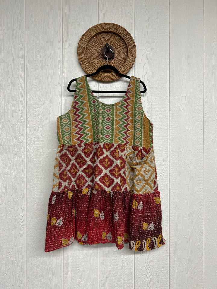 Kantha Meadow Mini Dress 0425 257