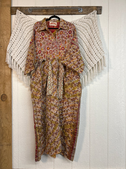 Pareo Kantha Gravity Duster Dress 0226 111
