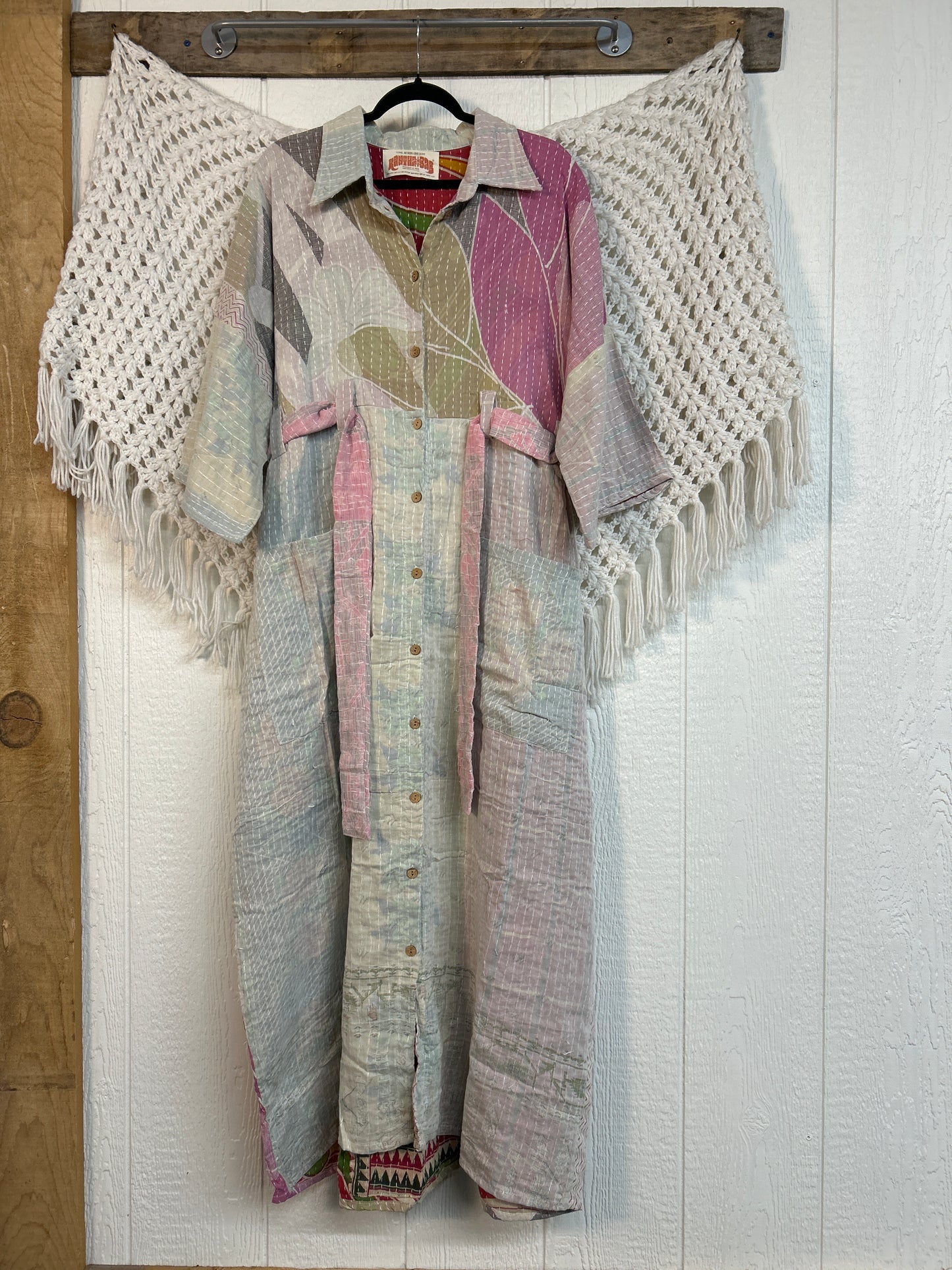 Pareo Kantha Gravity Duster Dress 0226 206