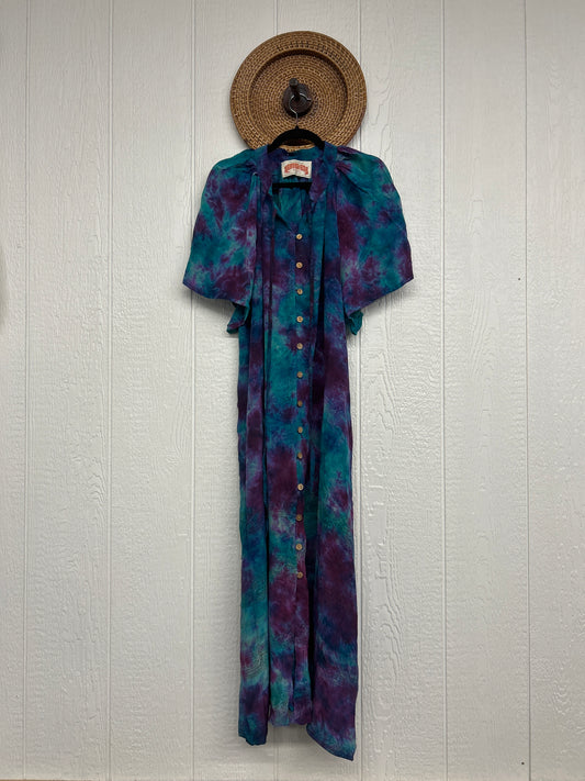 Crepe Sari Summer Woodstock Duster 0626 094