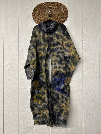 Aura Edit Koverlet Cowl Split Pullover 1026 007