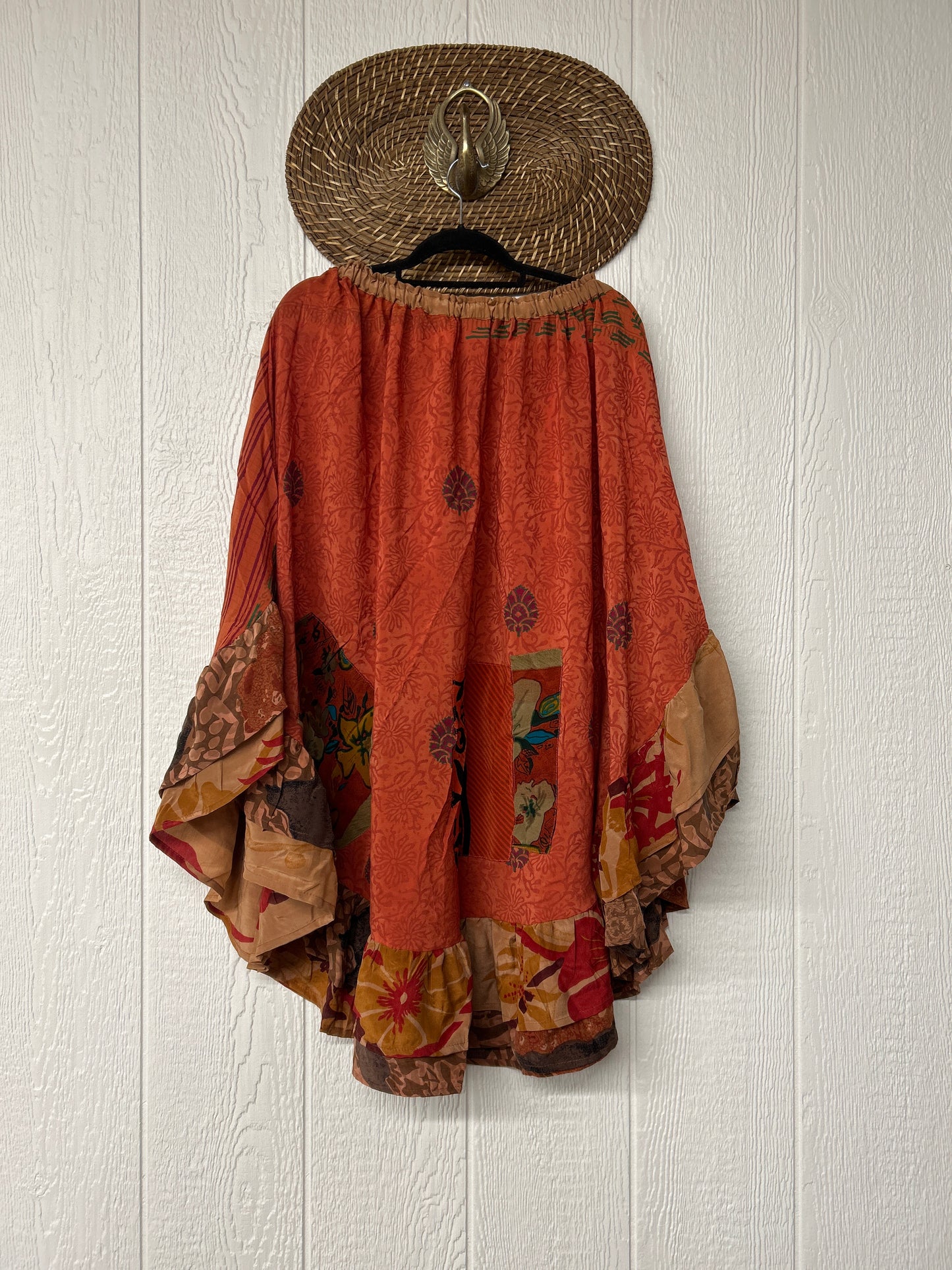 Crepe Wild Rose Skirt 1025 140