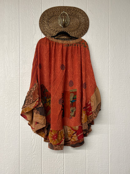 Crepe Wild Rose Skirt 1025 140