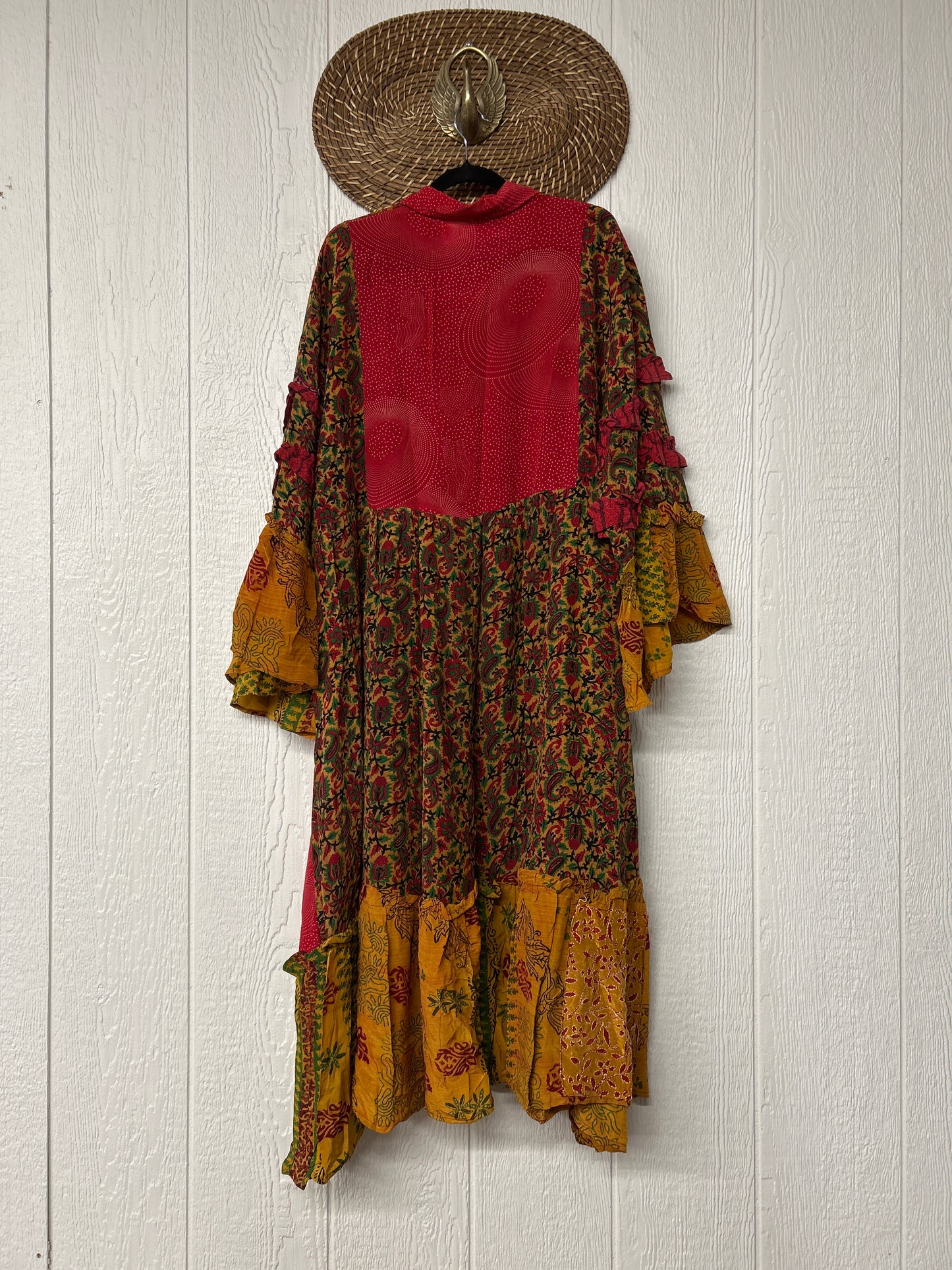 Crepe Sari Rhiannon Duster Dress 0226 101