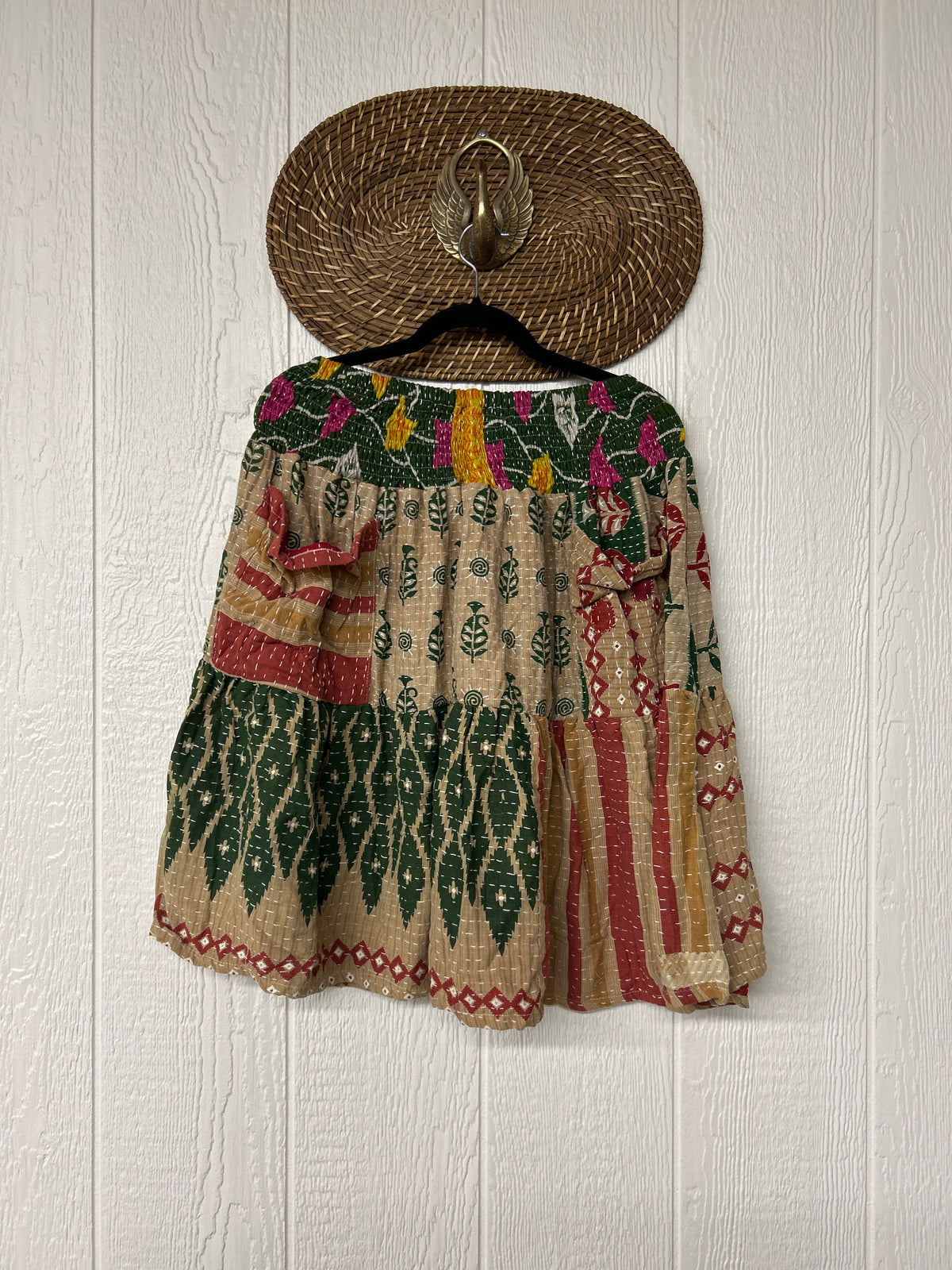 Pareo Kantha Meadow Skirt 0826 277