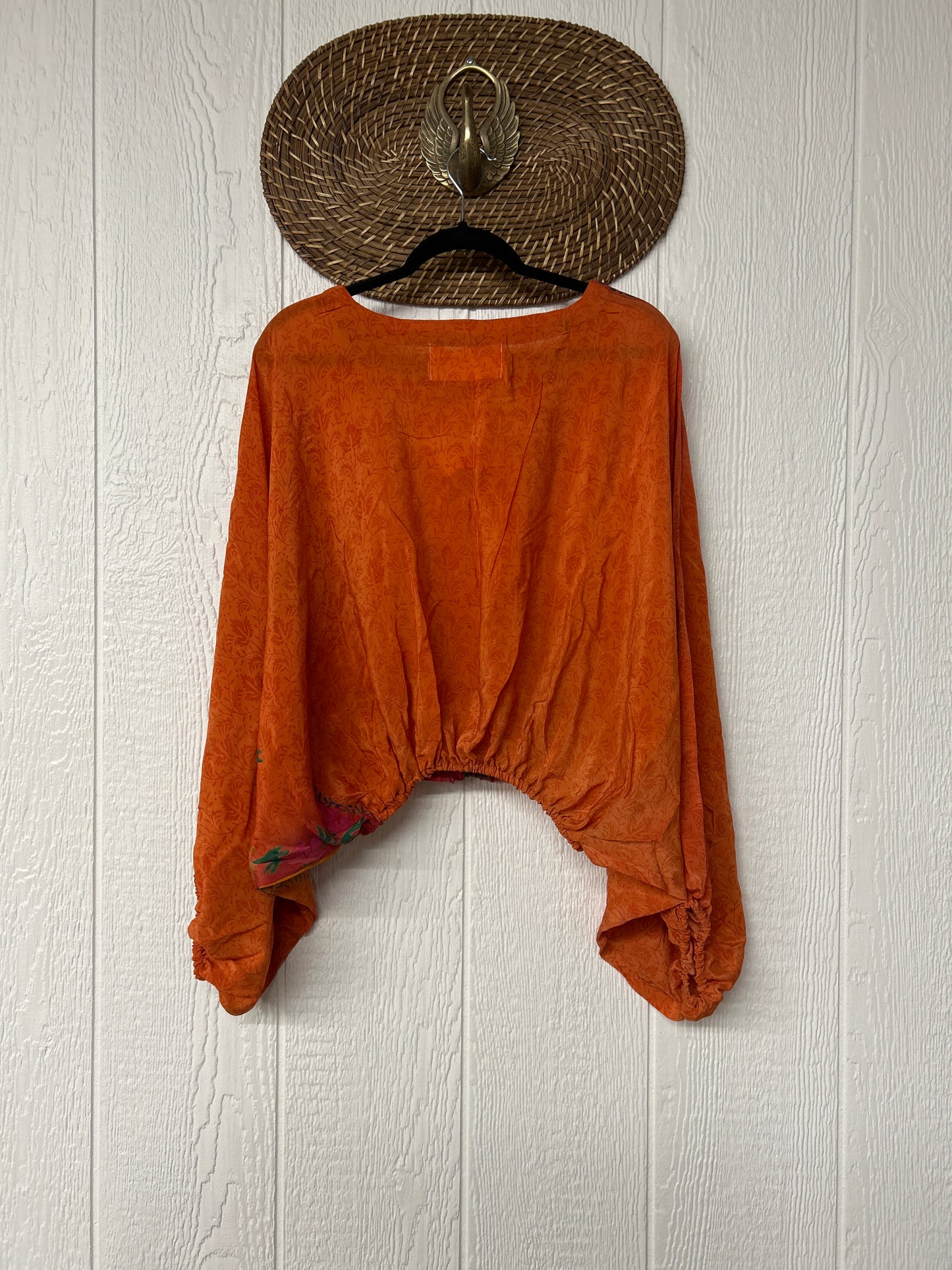 Crepe Sari Luna Crop Top 0126 244