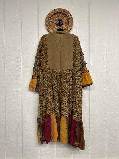 Crepe Sari Rhiannon Duster Dress 0226 167