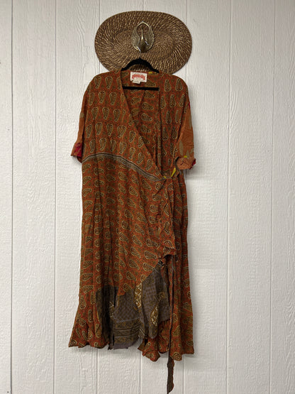 Summer Flourish Wrap Dress 0725 027
