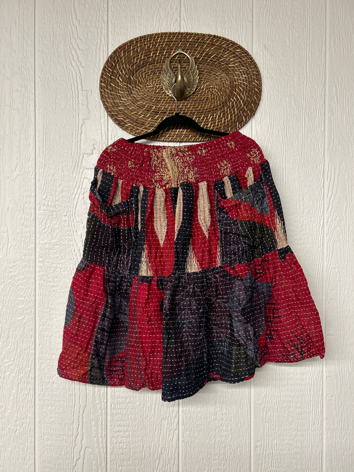 Pareo Kantha Meadow Skirt 0826 258