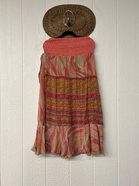 Crepe Sari Inner Peace Wrap Skirt 0626 056
