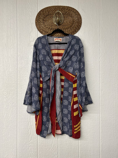 Crepe Sari Shortie Spellbound Kimono 0426 032