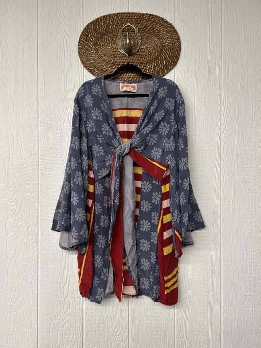 Crepe Sari Shortie Spellbound Kimono 0426 032