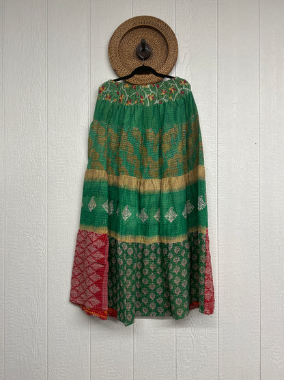 Pareo Kantha Lotus Maxi Skirt 0826 239