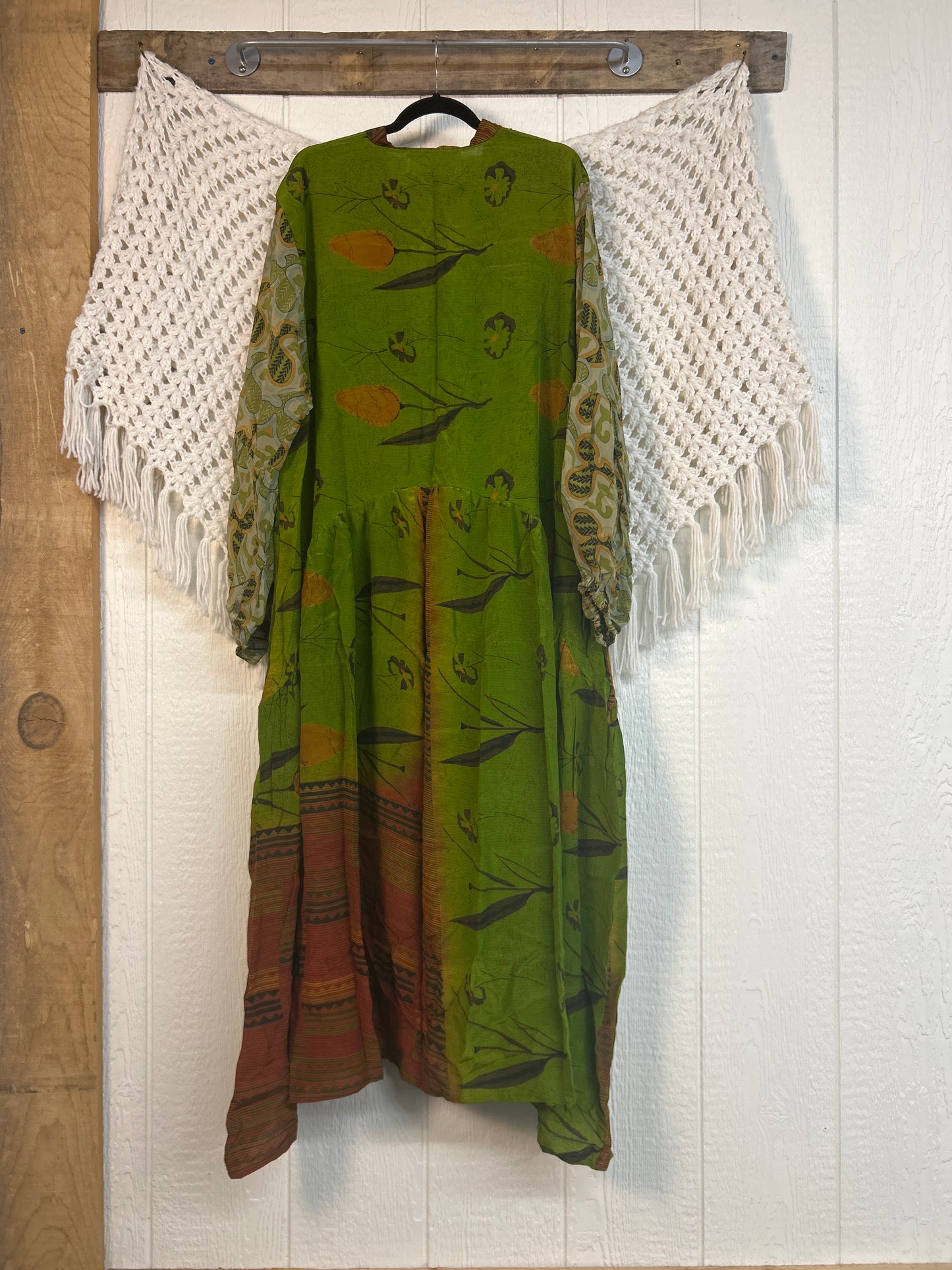 Crepe Sari Evermore Kimono 0326 027