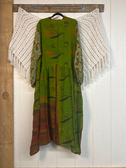 Crepe Sari Evermore Kimono 0326 027