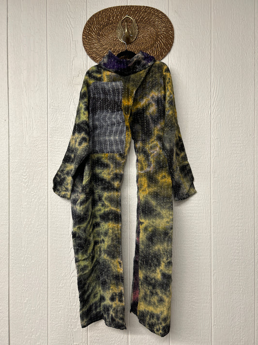 Aura Edit Koverlet Cowl Split Pullover 1026 029