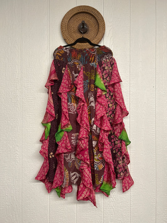 Pareo Kantha Willow Maxi Skirt 0826 232
