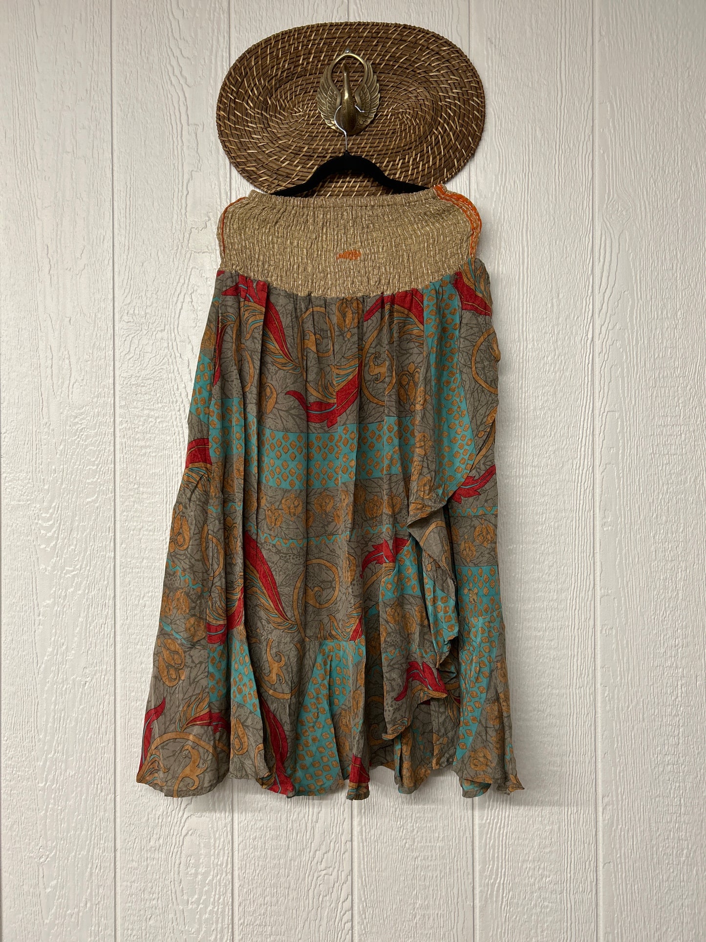 Crepe Sari Inner Peace Wrap Skirt 0626 063