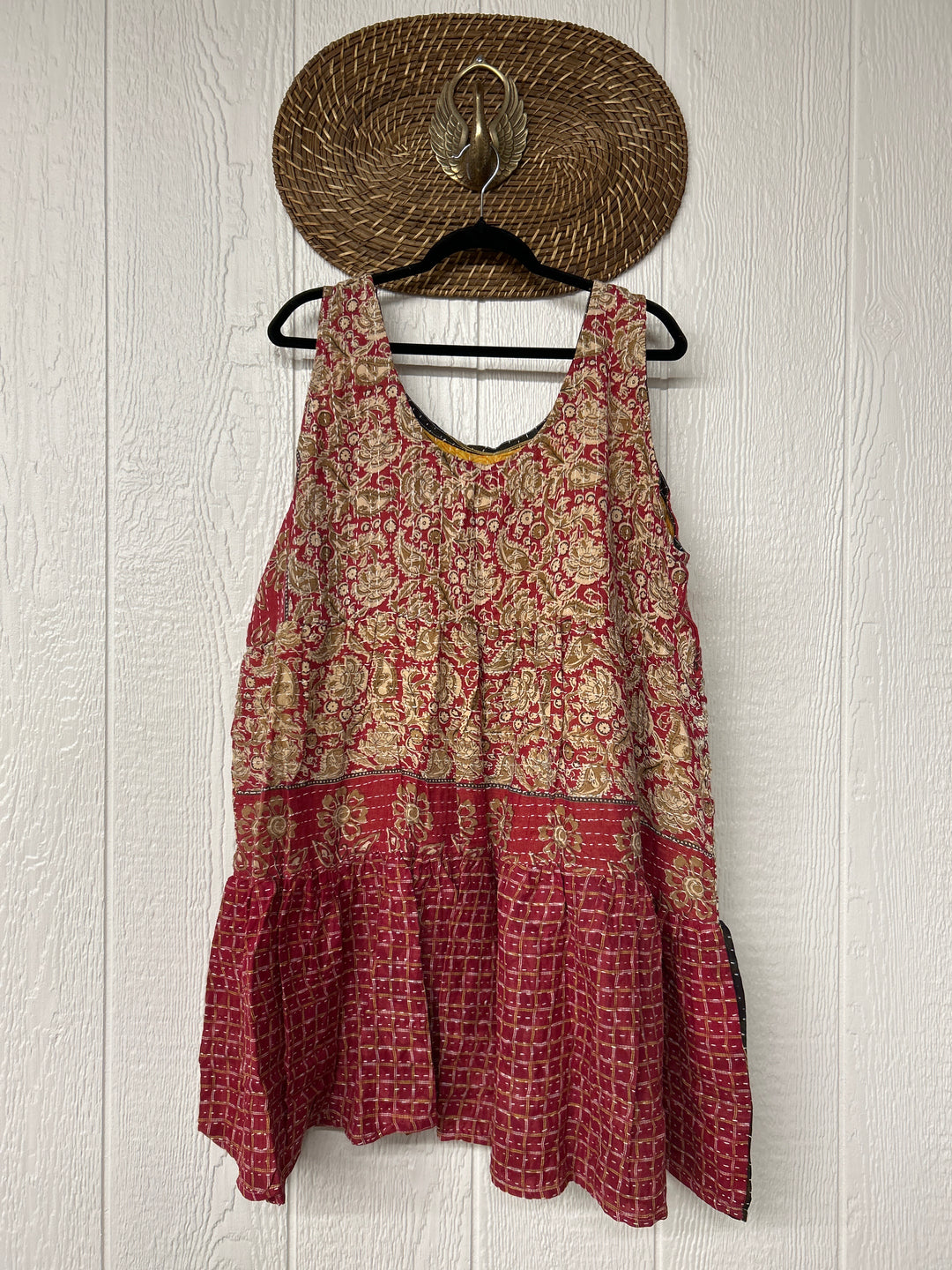 Kantha Meadow Mini Dress 0625 005