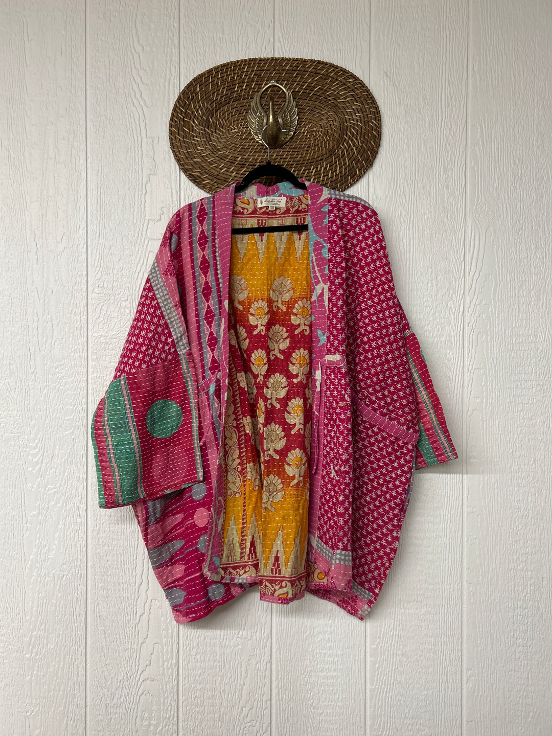 Kantha Shortie Kimono 0325 020