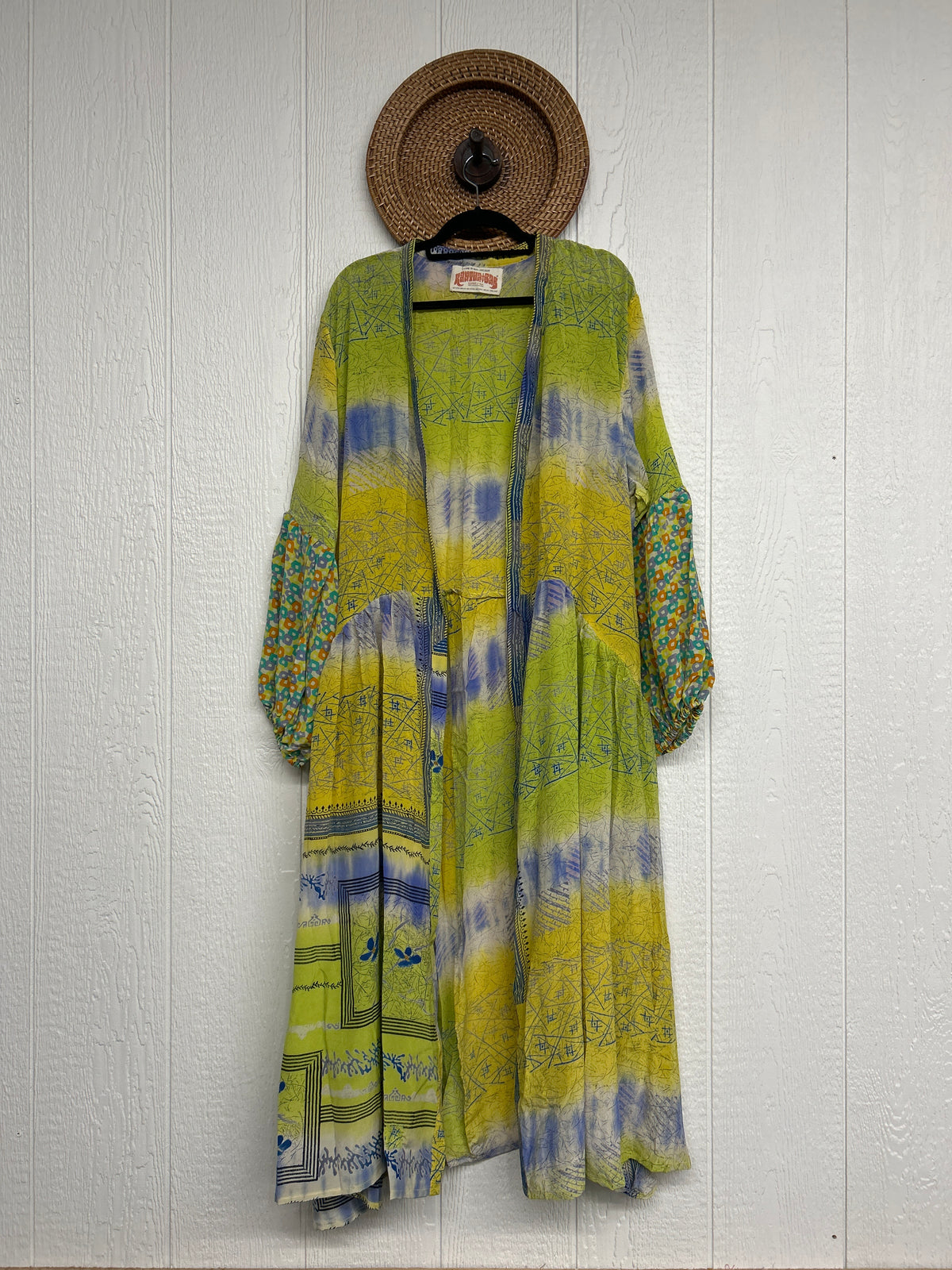 Crepe Sari Evermore Kimono 1026 027