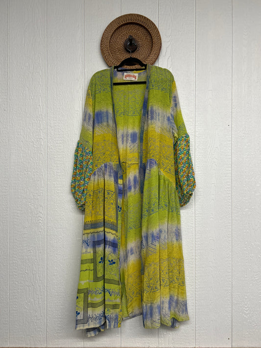 Crepe Sari Evermore Kimono 1026 027