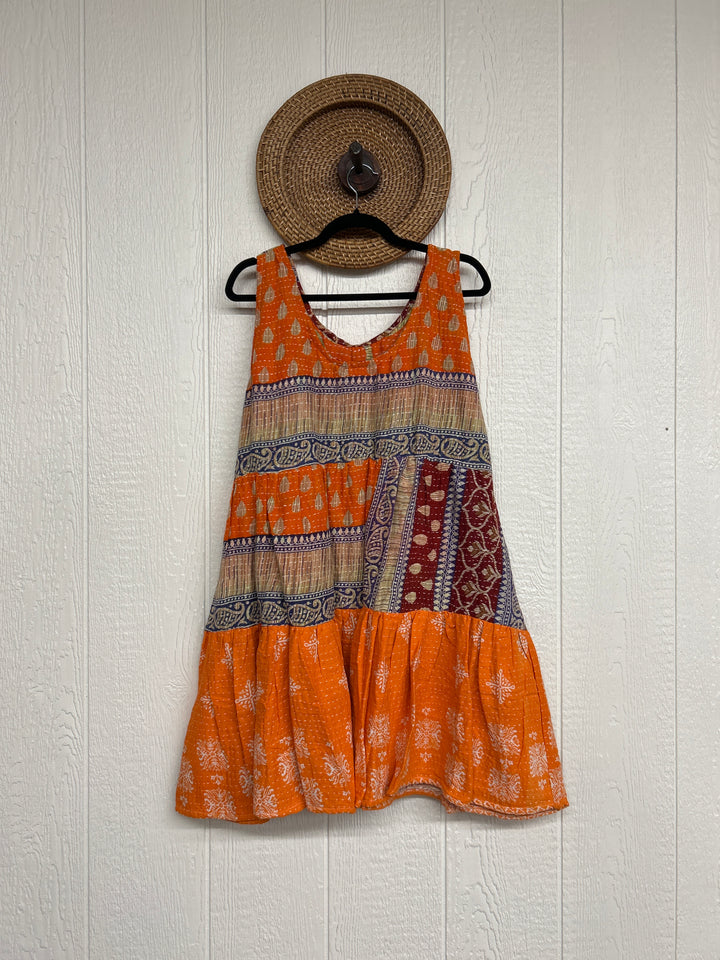 Kantha Meadow Mini Dress 0425 149