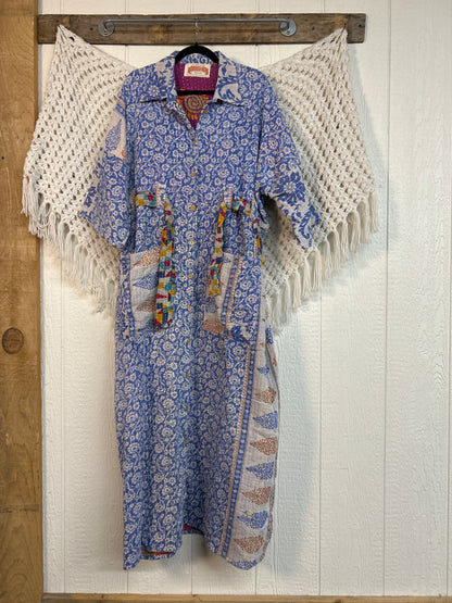 Pareo Kantha Gravity Duster Dress 0226 198