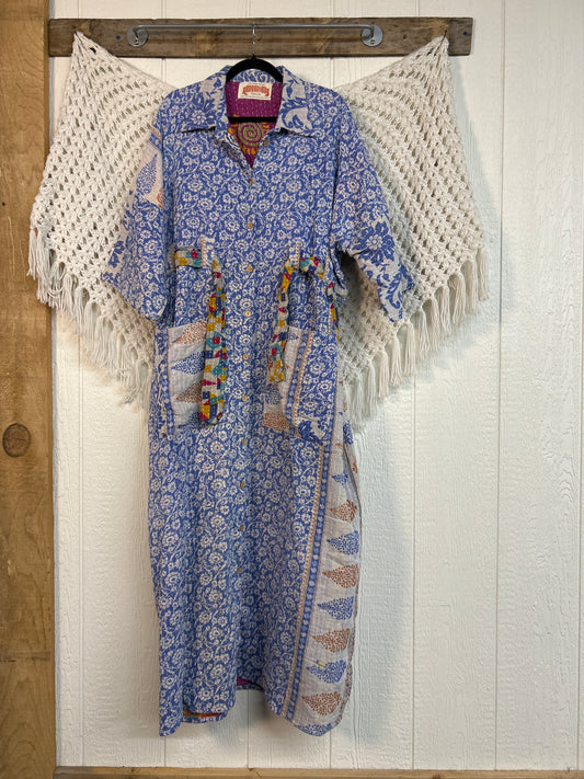 Pareo Kantha Gravity Duster Dress 0226 198