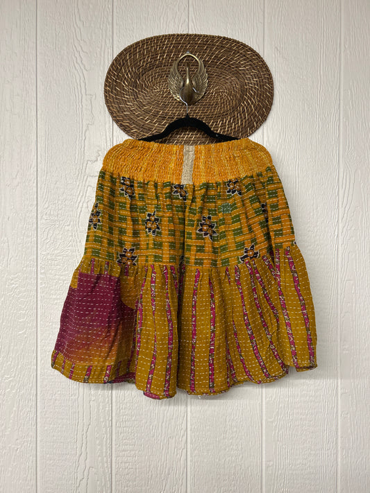 Pareo Kantha Meadow Skirt 0826 066