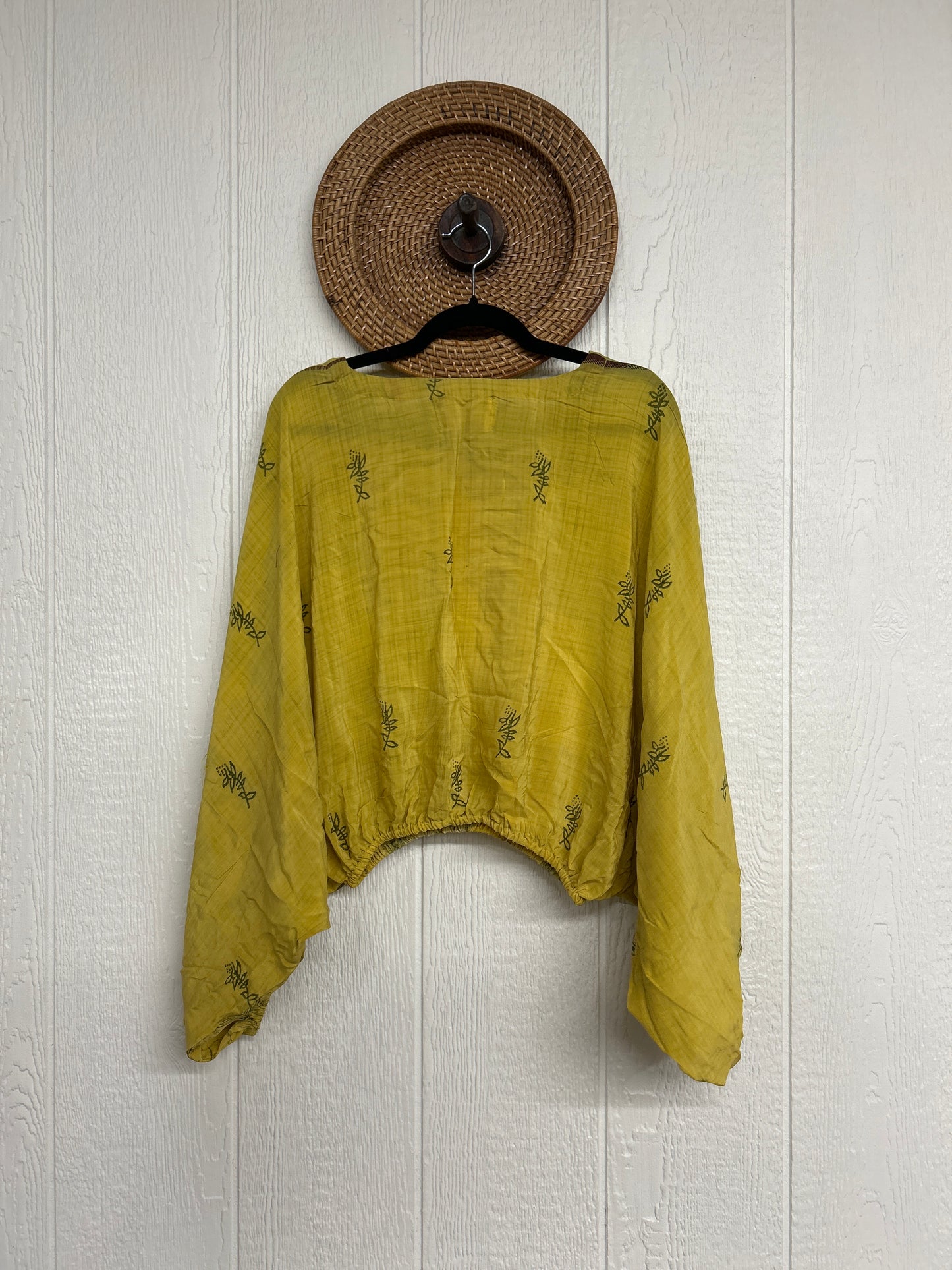 Crepe Sari Luna Crop Top 0126 062