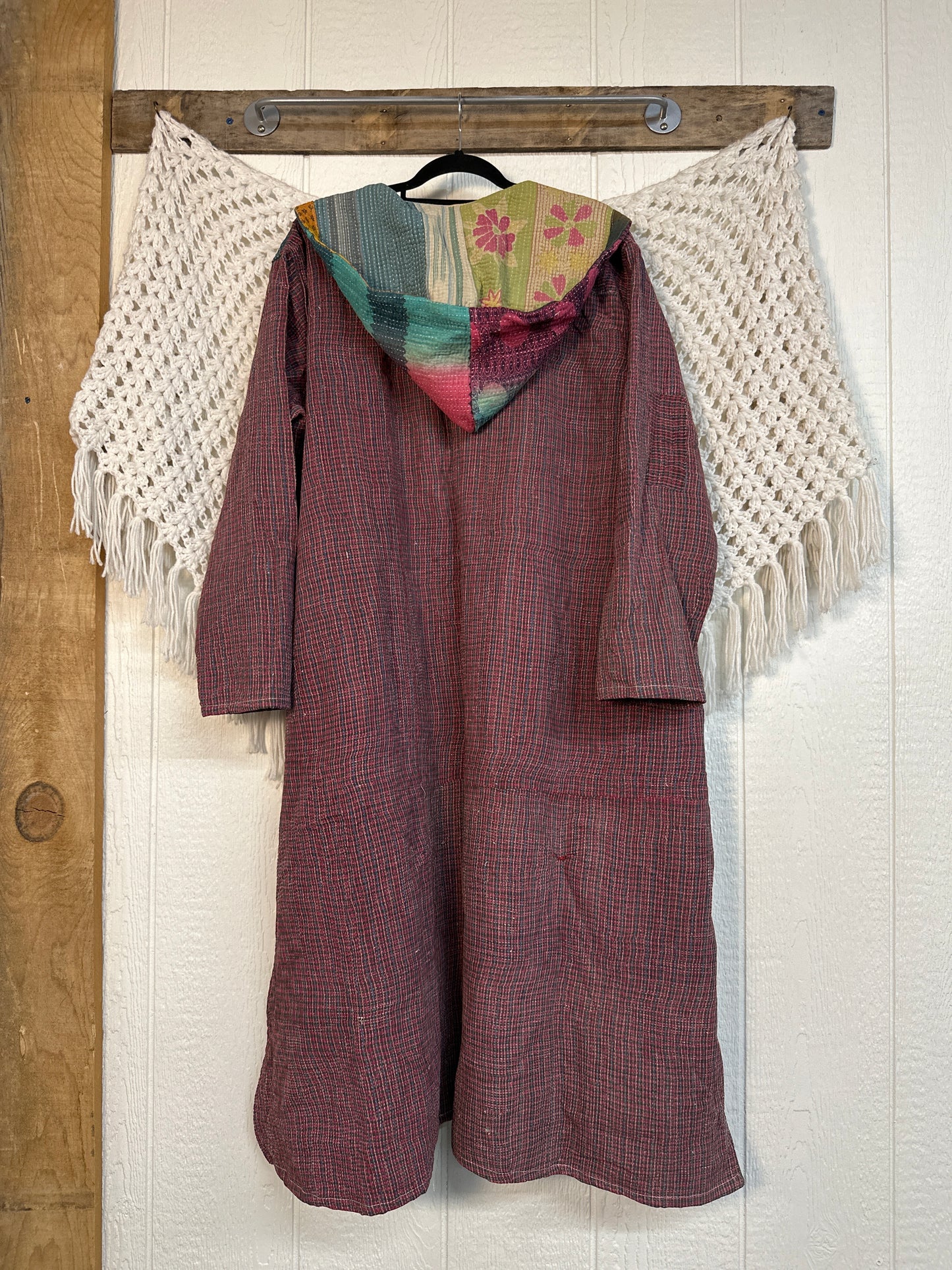 Fine Kantha Rising Sun Coat 1125 237