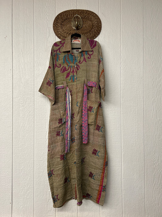 Pareo Kantha Gravity Duster Dress 0226 210