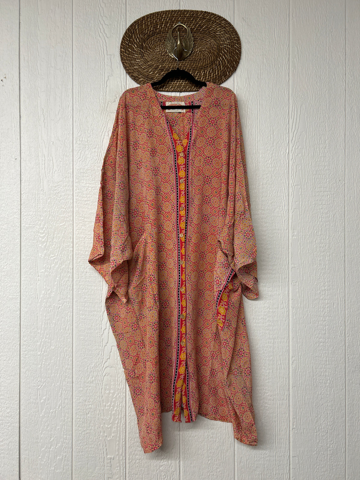 Crepe Sari Gaia Duster Dress 0826 038