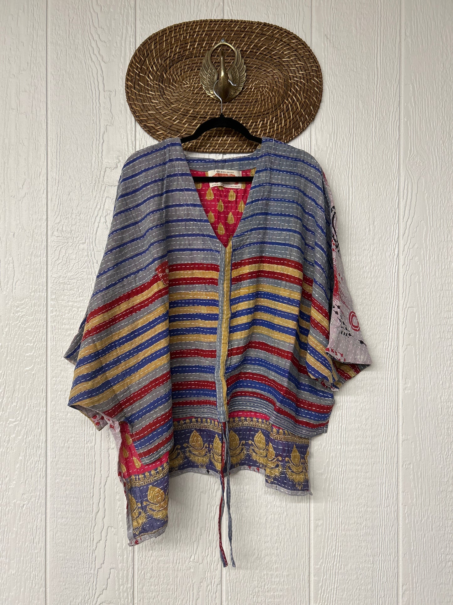 Pareo Kantha Hi-Lo Butterfly Top 0626 030
