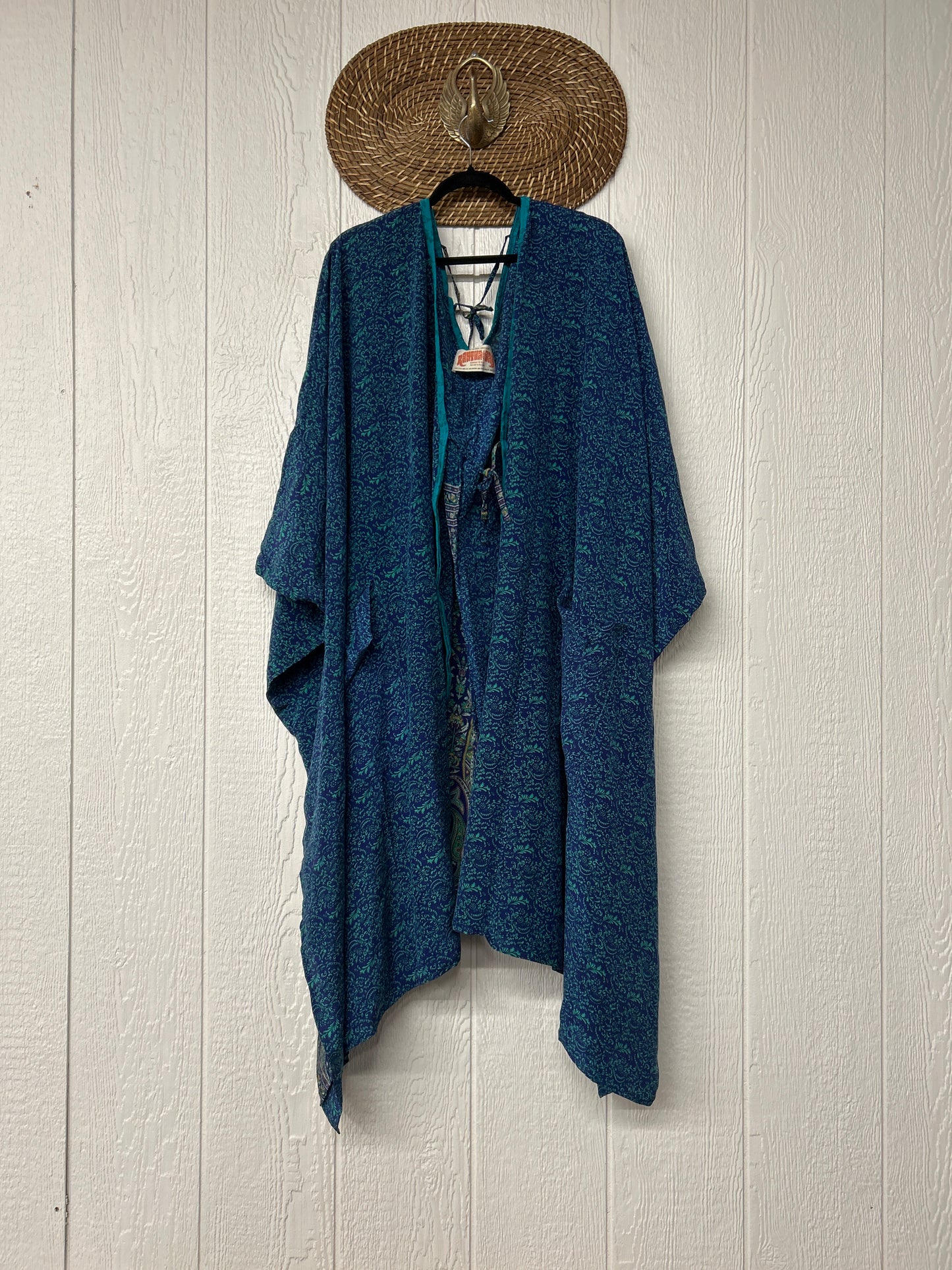 Crepe Sari Orchid Kimono 0626 145
