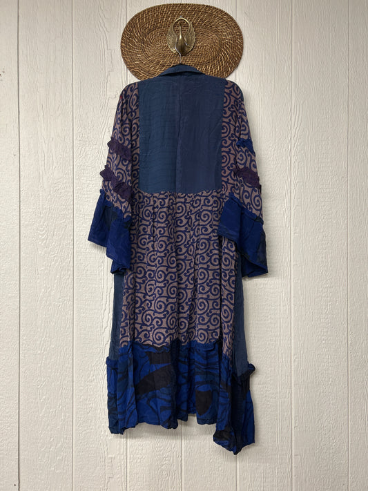 Crepe Sari Rhiannon Duster Dress 0226 054