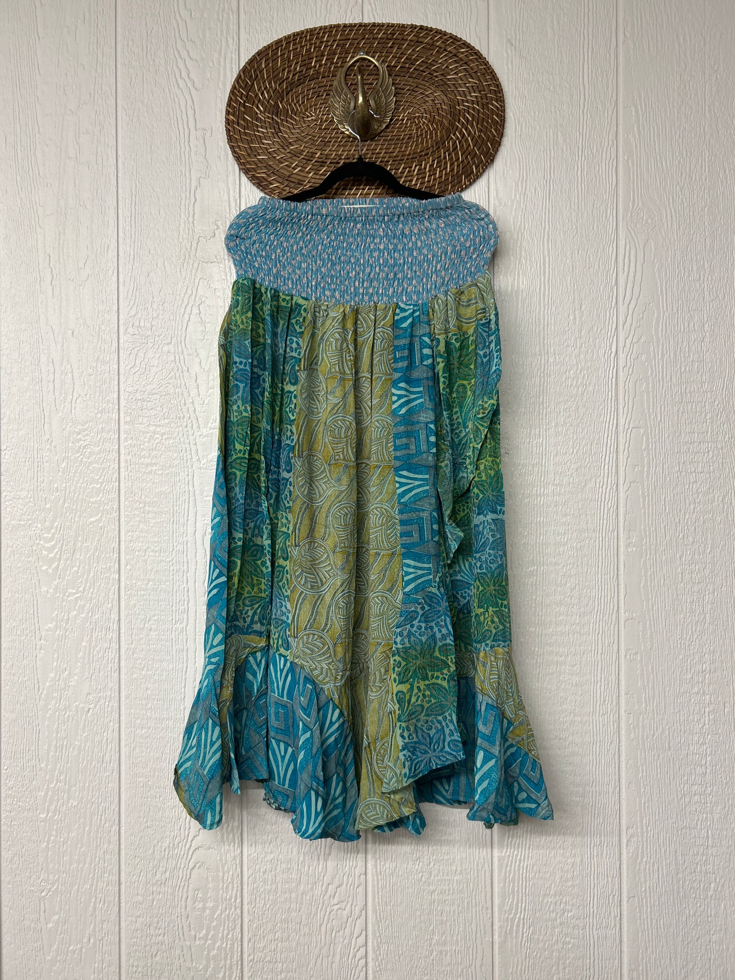 Crepe Sari Inner Peace Wrap Skirt 0626 163