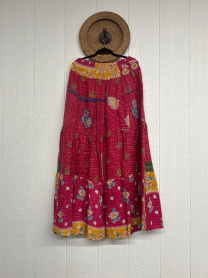 Pareo Kantha Lotus Maxi Skirt 0826 231