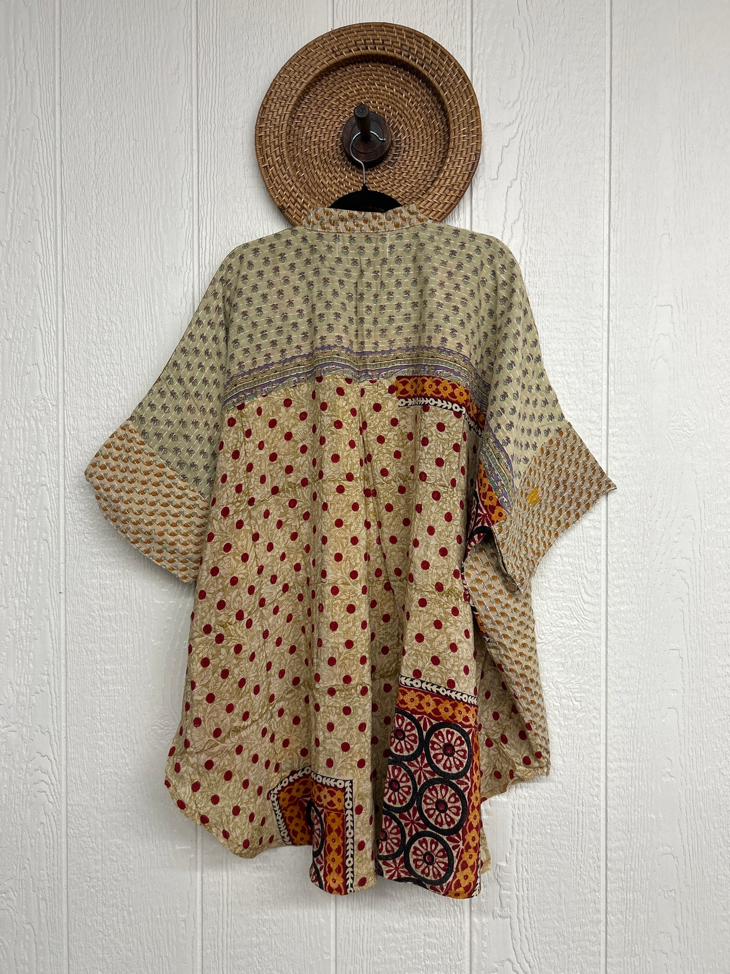 Pareo Kantha Free To Be Button-Down 0426 073