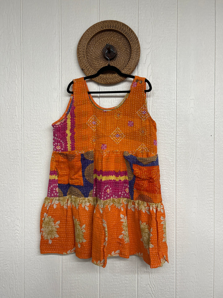Kantha Meadow Mini Dress 0625 111