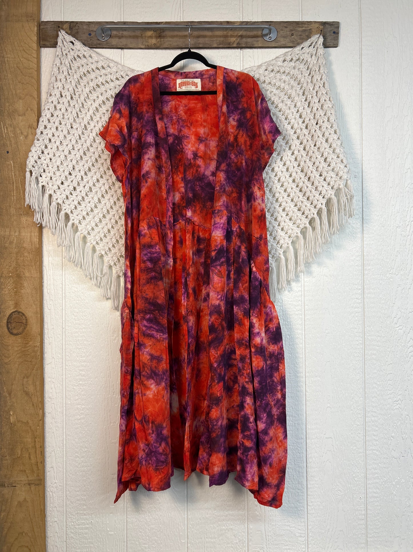 Crepe Sari Summer Evermore Kimono 0726 187