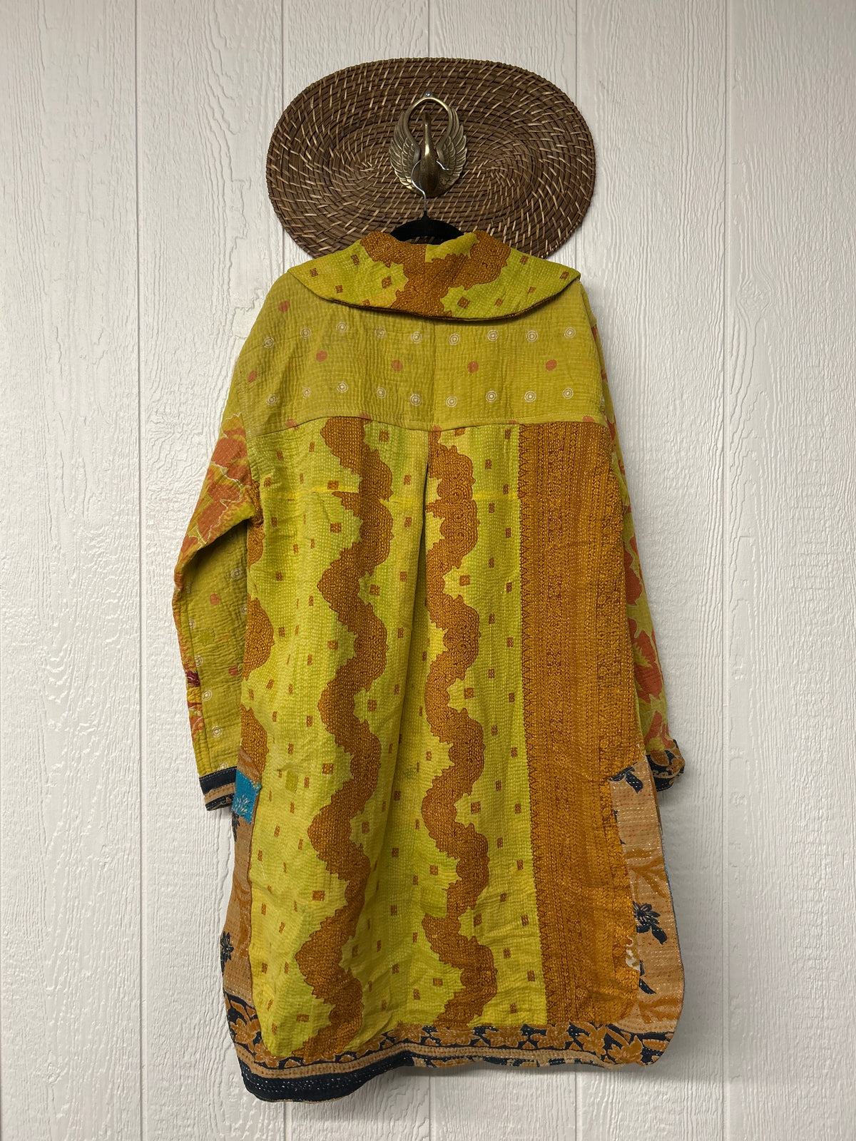 Fine Kantha Drifter Coat 1026 124