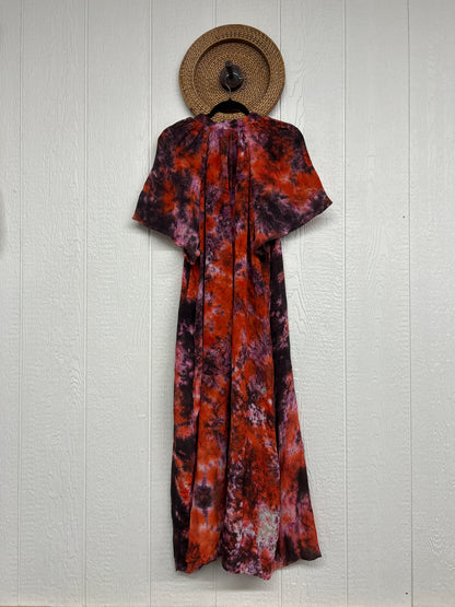 Crepe Sari Summer Woodstock Duster 0626 051