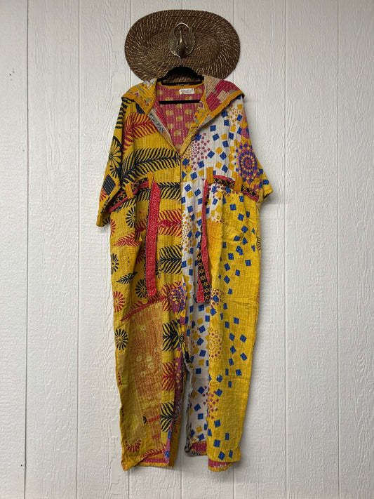 Kantha Zen Hoodie Jumpsuit 0925 124