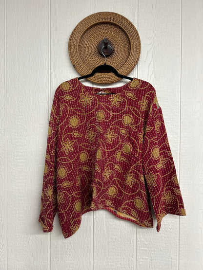 Pareo Kantha Wanderer Pocket Crop Top 0226 046