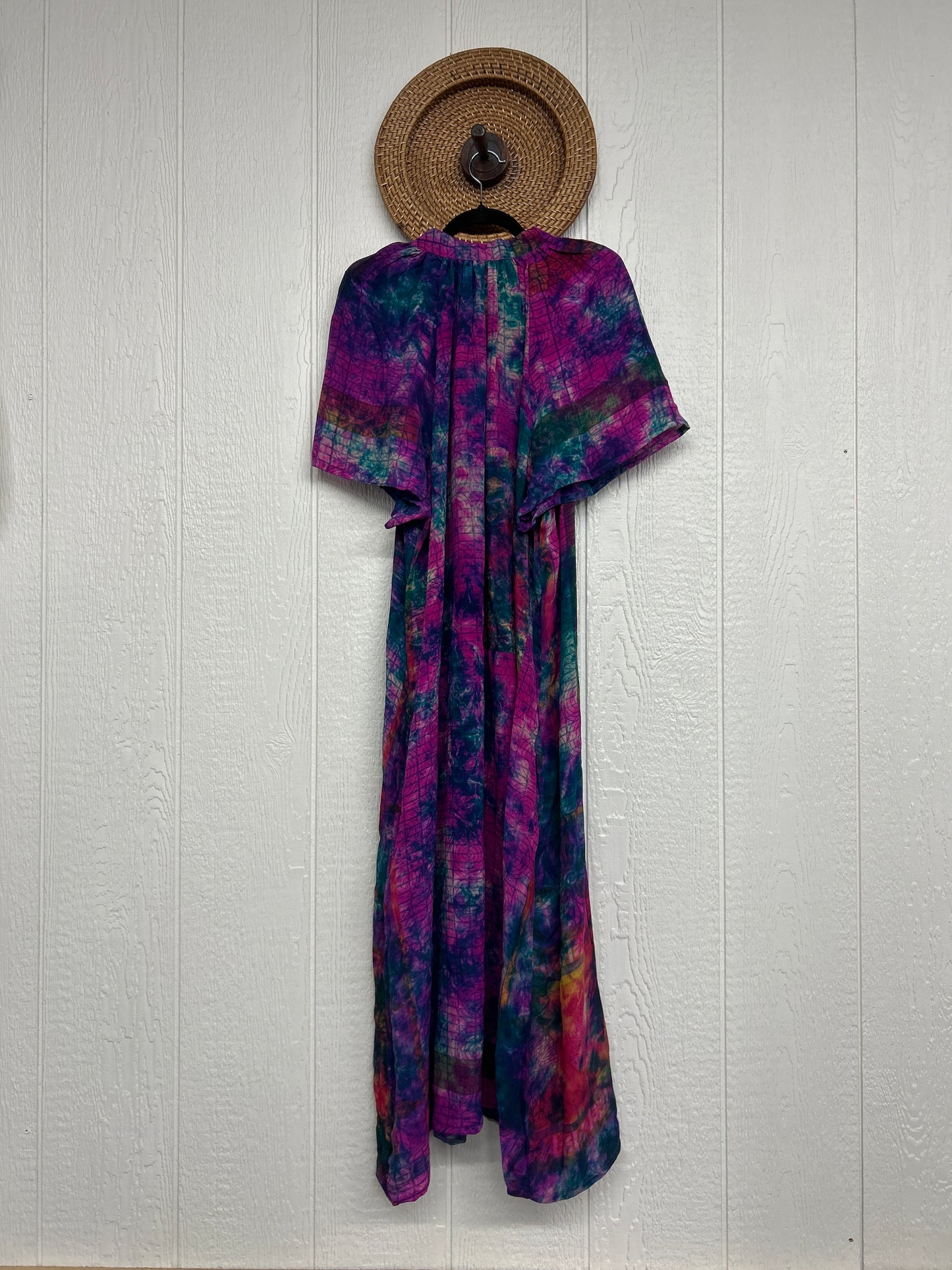 Crepe Sari Summer Woodstock Duster 0626 130